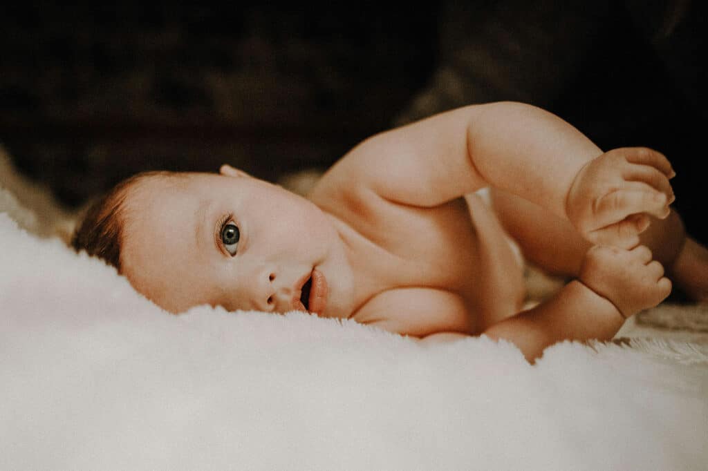 Les moments câlins ont été touchants, les voir tous les trois m'a été très inspirant mais pas autant que ce tête à tête à portraits avec ce sweet baby.